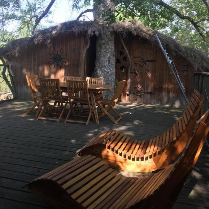 Terrasse de la Cabane dans les Arbres